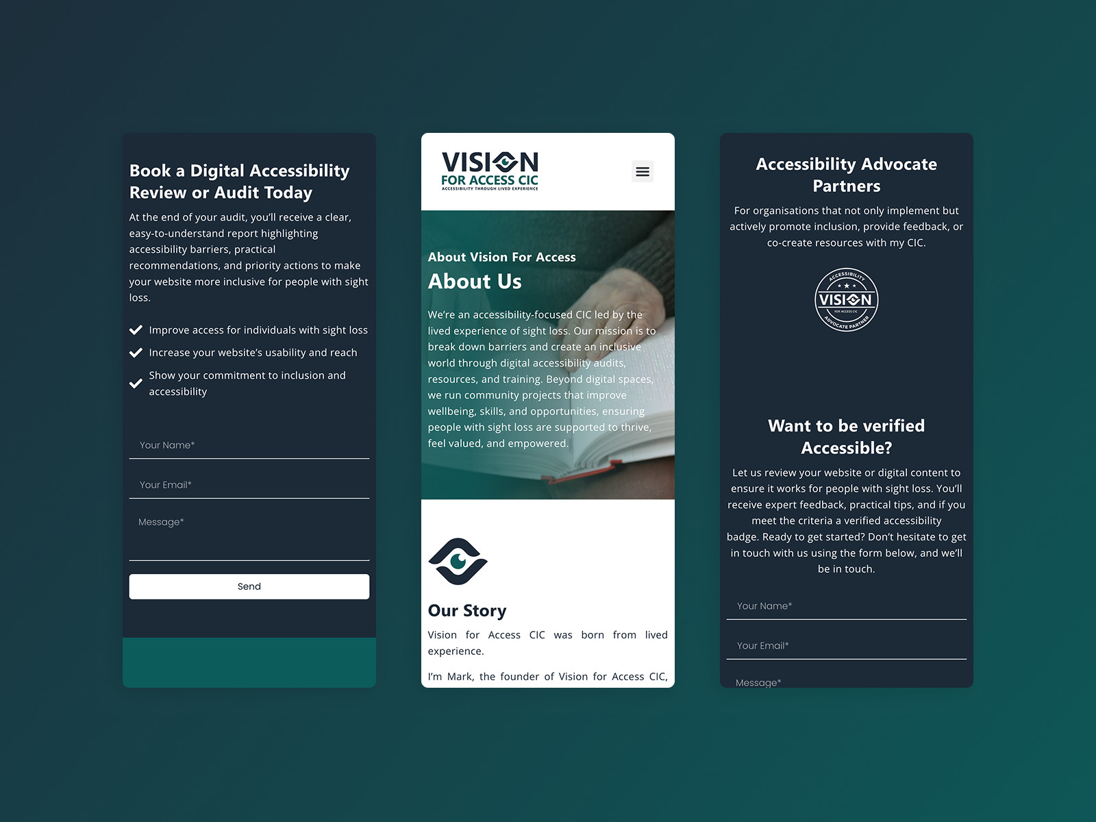 Accessibility CIC Web Design 0.12