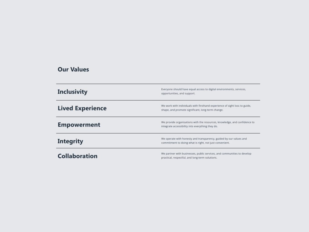 Accessibility CIC Web Design 0.3