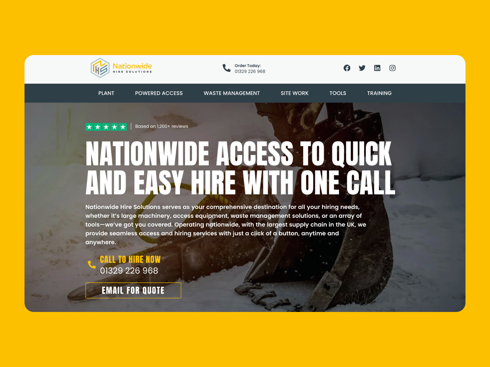 Web Design Nationwide Hire Solutions 0.1